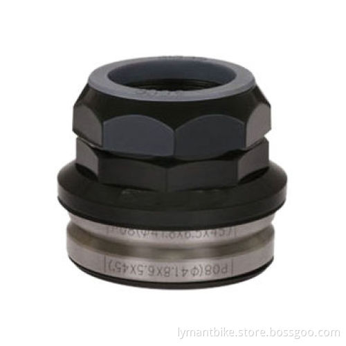 Bicycle Headset, Aluminum Alloy material, Size BC1x24T/Integrated/Thread-less, Special for Road Bike